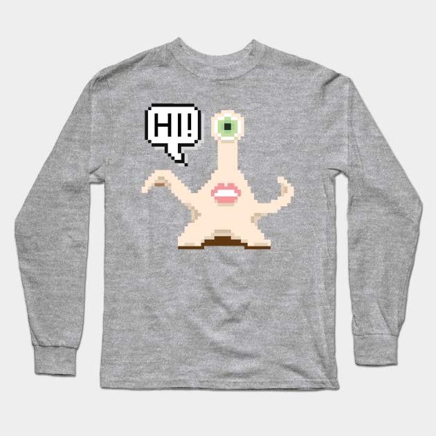 Hi. I'm Migi. Long Sleeve T-Shirt by doodsai